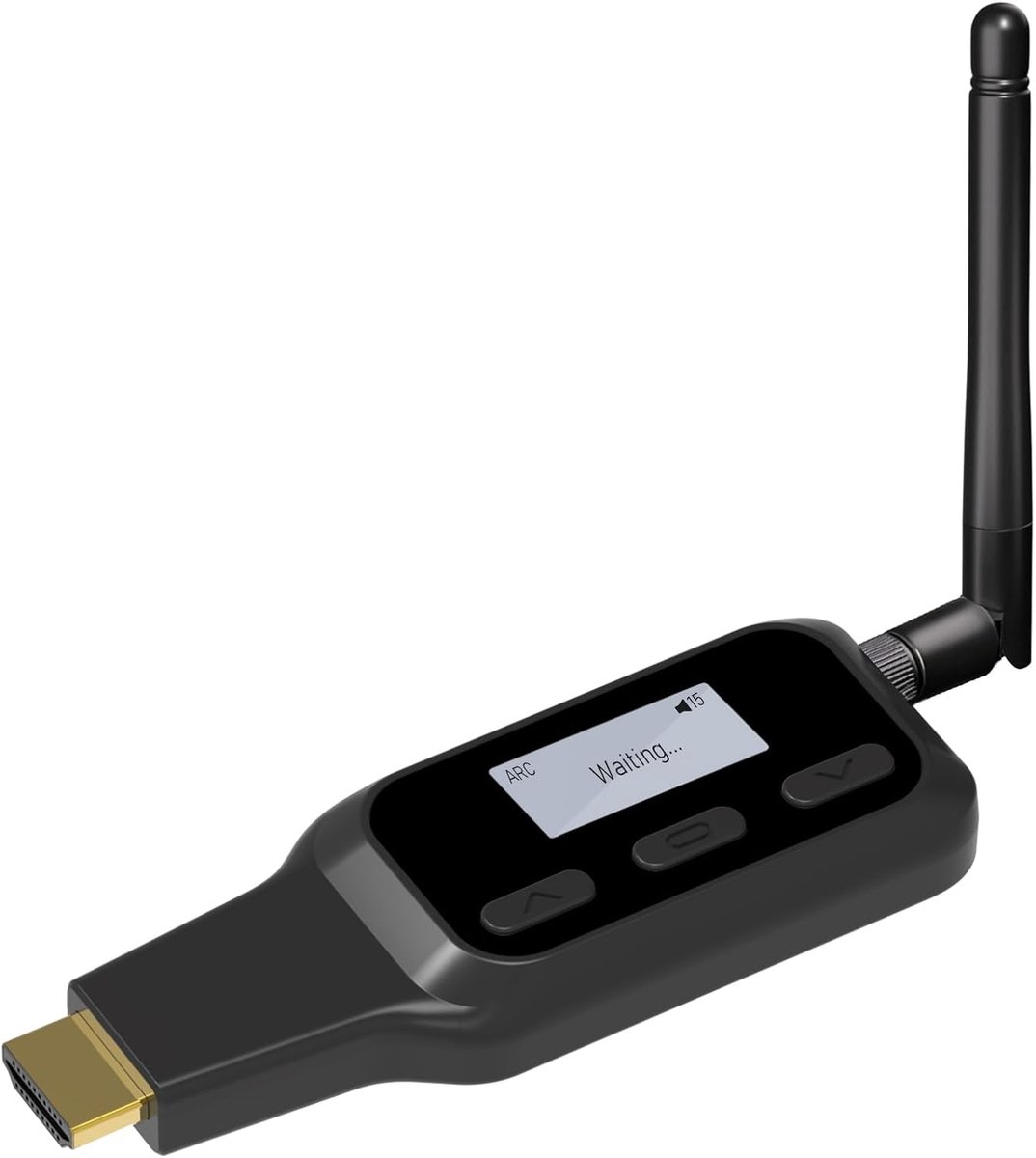 HDMI ARC-zender naar Bluetooth, ARC TV-audioadapter voor draadloze koptelefoons en luidsprekers, HDMI ARC Audio Extractor ondersteunt gelijktijdige koppeling van twee apparaten, controle van