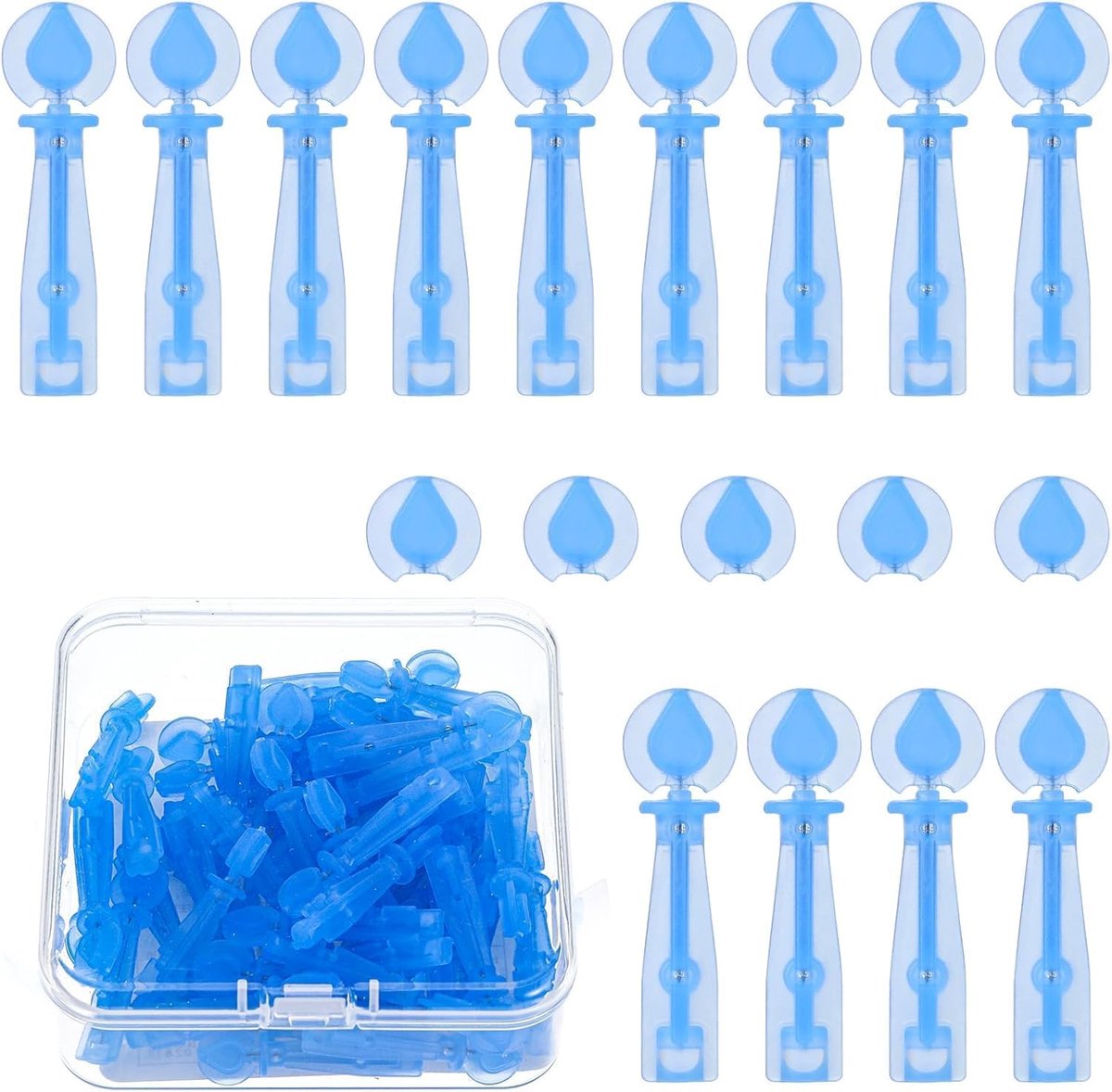 Blemish Remover, 50 stks Acne Spot Remover Pin, Puistje Naalden, Wegwerp Acne Puistje Popper Naald, Acne Mee-eters Remover Gereedschap voor Heldere Huid