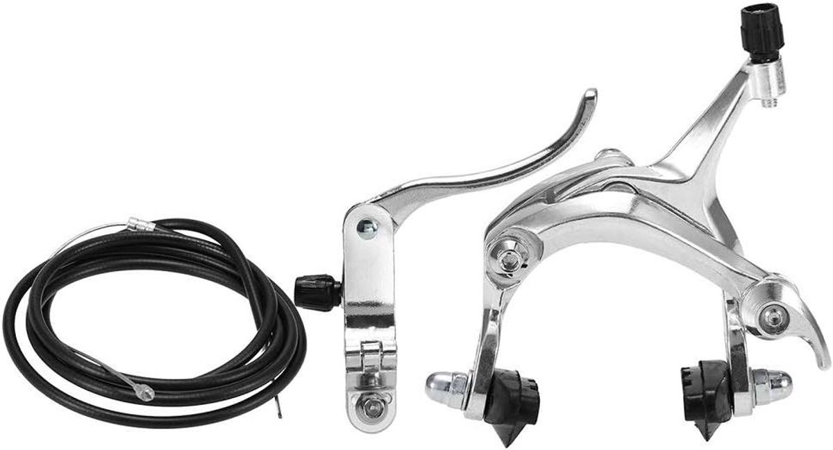 Fiets Remkabels Set - Remmen Fiets Onderdelen - Veilig Fietsen - Soepele Bedienen - Standaard Maat - Zilver