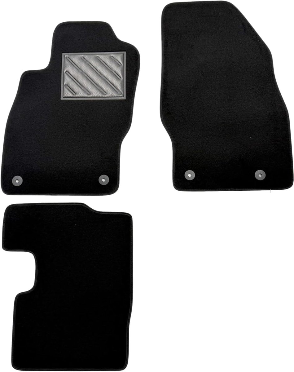 Vloermatten Opel Corsa D 2006-2014 en Corsa E 2014-2019 - Perfecte pasvorm - Antislip - Bescherming tegen vuil - ShopVlot