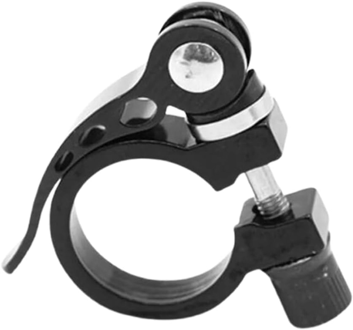 Zadelpenklemmen 31,8 mm - zwart - snelsluiting - veilig bevestigen van je fietszadel - SnelShoppen