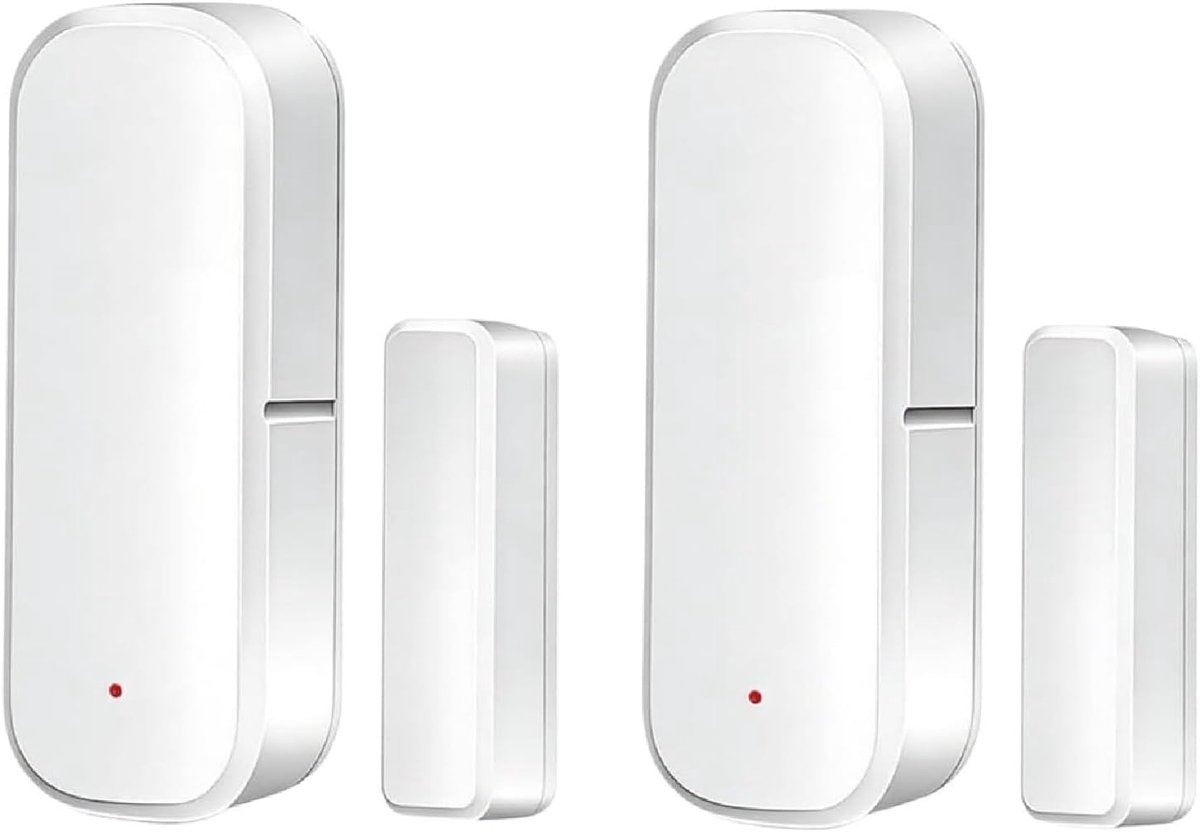 Deur- en raamsensoren 2 stuks - Smart Zigbee - compatibel met Tuya - meldingen op afstand via app - ShopVlot