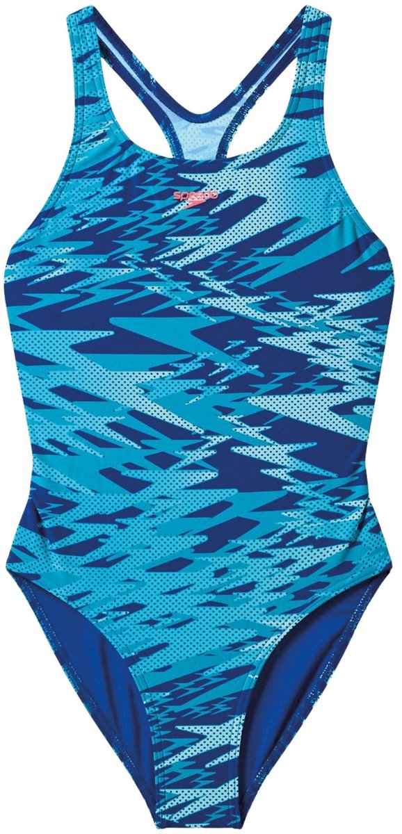 Speedo Hyperboom Allover Print Medalist Badpak Meisjes