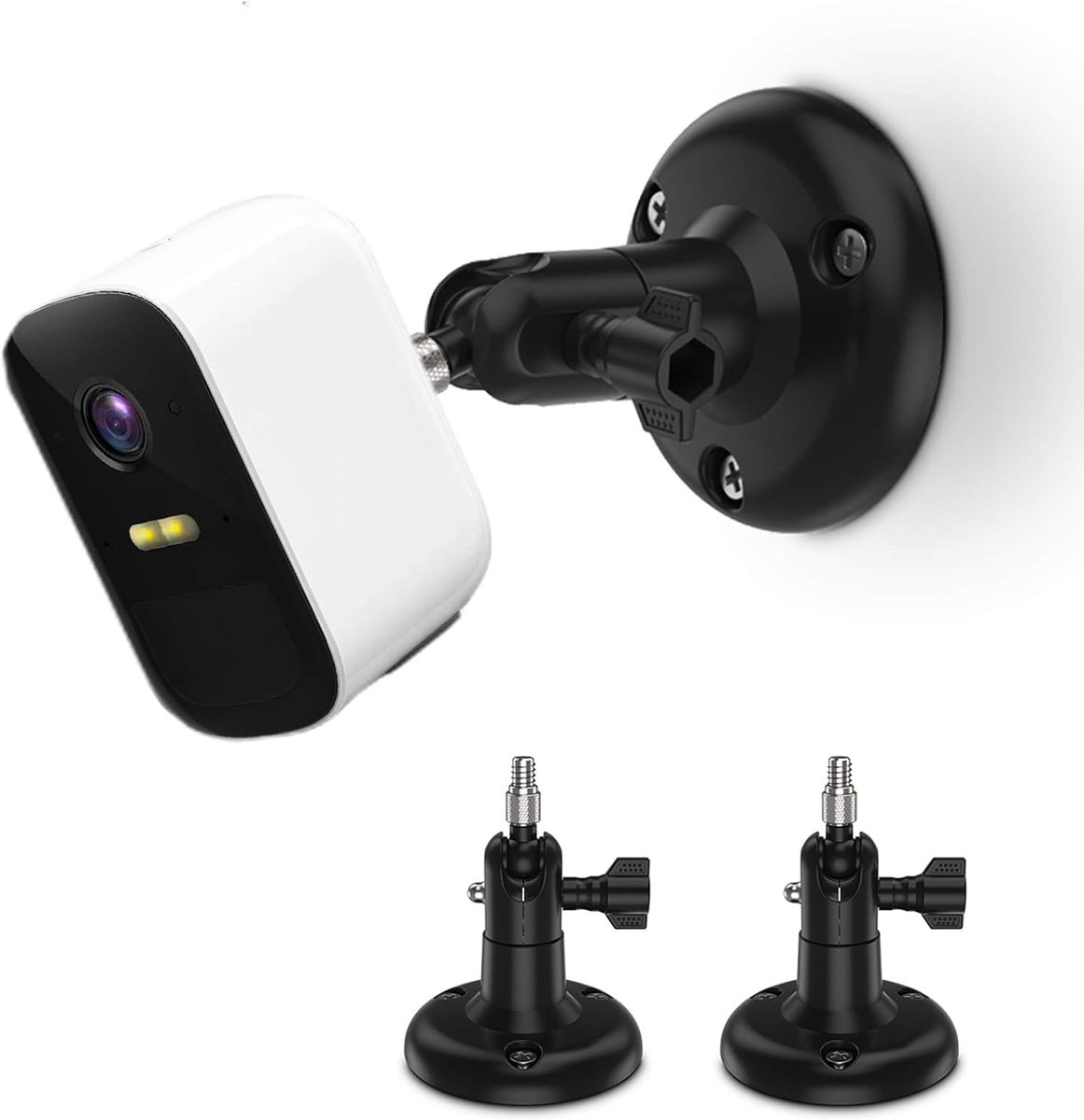Beveiligingscamera muurbeugel - zwart - voor Eufycam 1/2/2c/E - verbeterde veiligheid - ShopVlot