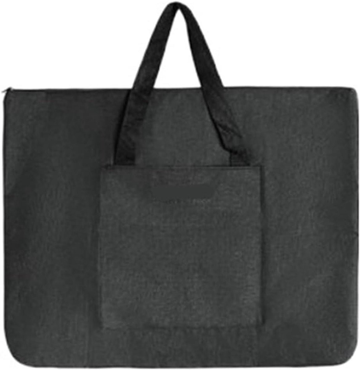 Kunstenaars Tas - Tekentassen Portemonnee - Kunst Benodigdheden Vervoeren - Waterproof Canvas Materiaal - A2 A3 Formaat - Zwart