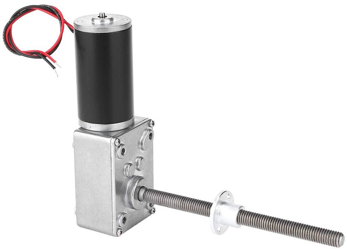 Omgoods - Reductiemotor met Koperen Wormwielkast 24V