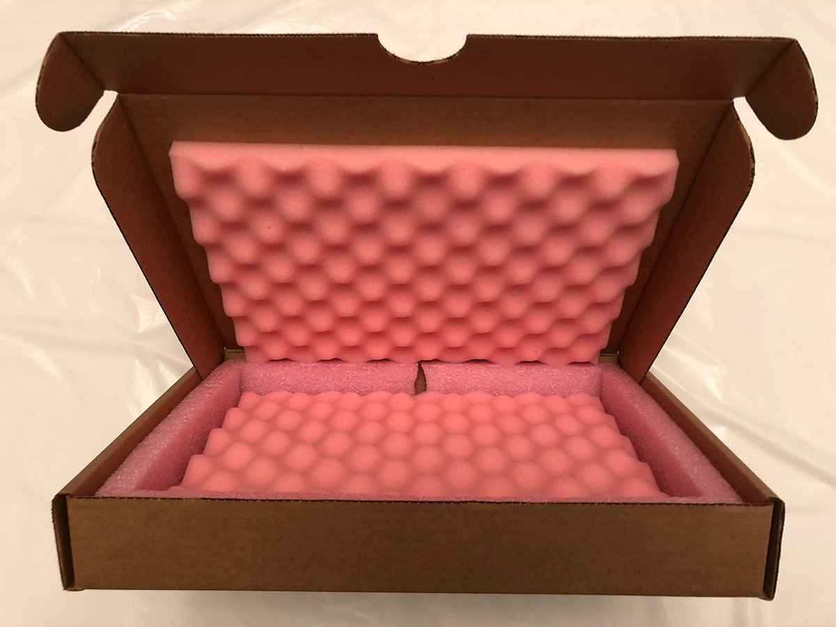 Omgoods - Beveiligde Laptop Verzenddoos, Bruin, Tot 35.5 x 25.5 x 1.2 cm