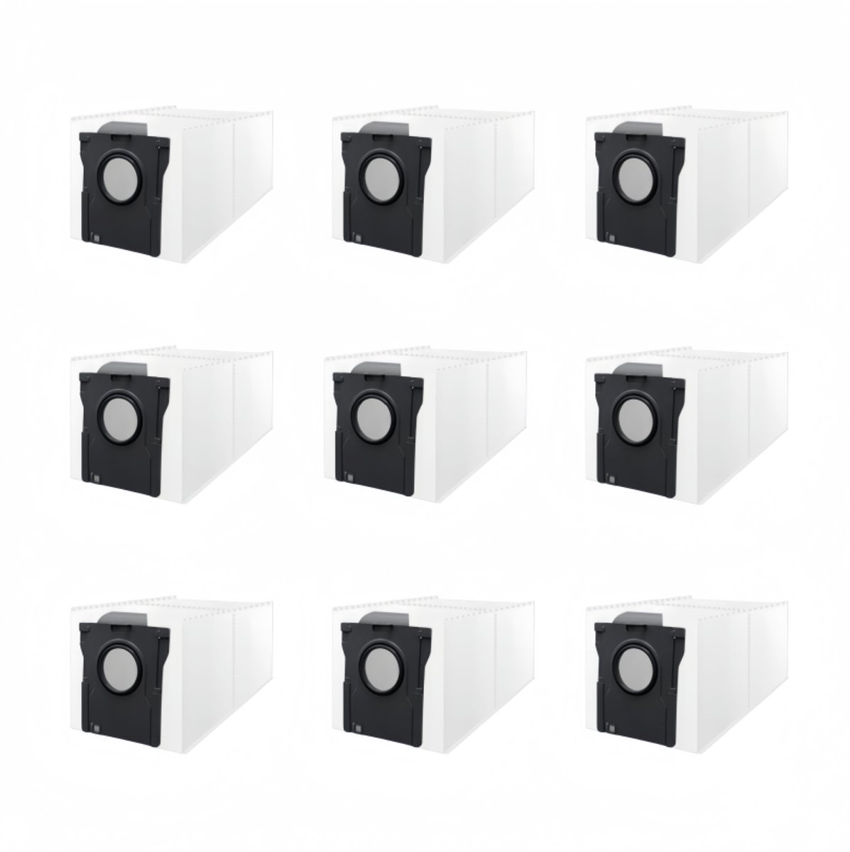9 Stuks Stofzakken Geschikt voor Dreame D20 Plus & D20 Pro Plus - Vervangt RDB17 - 3L Stofzuigerzakken voor Afzuigstation