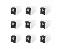 9 Stuks Stofzakken Geschikt voor Dreame D20 Plus & D20 Pro Plus - Vervangt RDB17 - 3L Stofzuigerzakken voor Afzuigstation