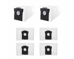 6 Stuks Stofzakken Geschikt voor Dreame D20 Plus & D20 Pro Plus - Vervangt RDB17 - 3L Stofzuigerzakken voor Afzuigstation