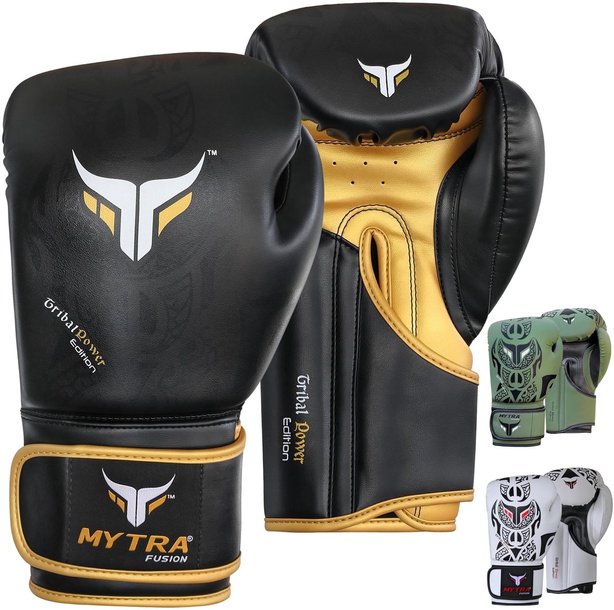 Omgoods - Muay Thai, Kickboxing & Sparring Gloves - Super Grip & Ventilatie