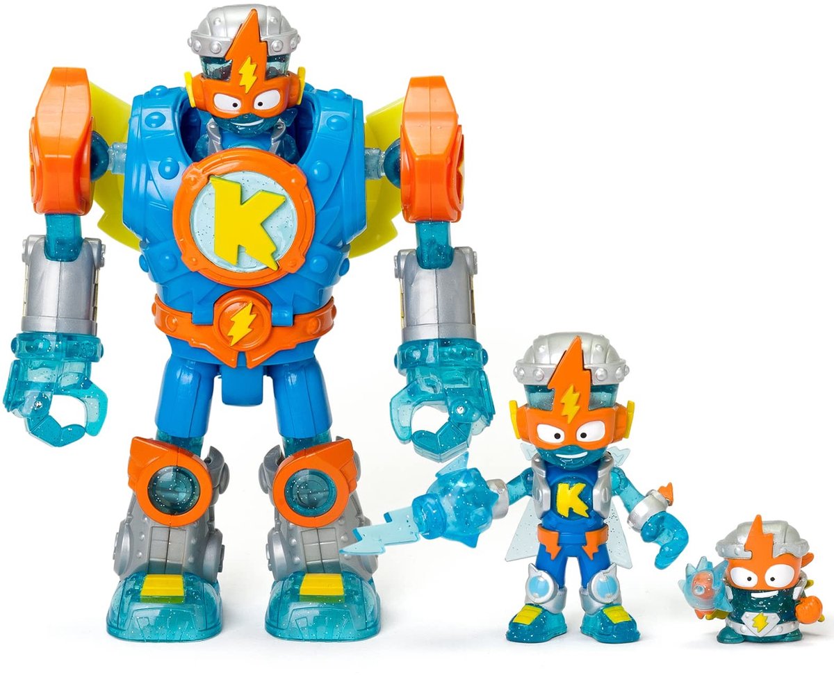 Omgoods - SUPERTHINGS Superbot Kazoom Power - Actie Robot met Combat Accessoires