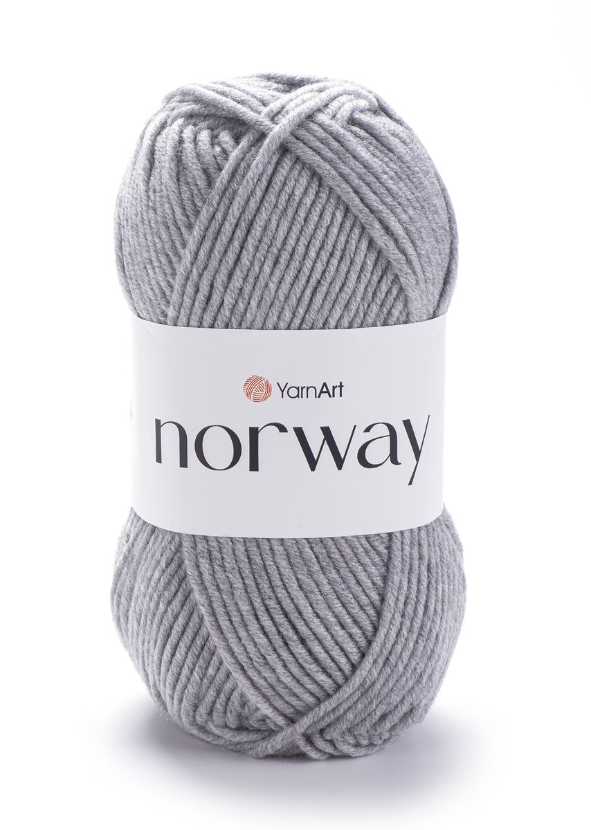 YarnArt Norway – Dik acryl garen – 100g – 105m – voor breien en haken – wintergaren - Kleur 804