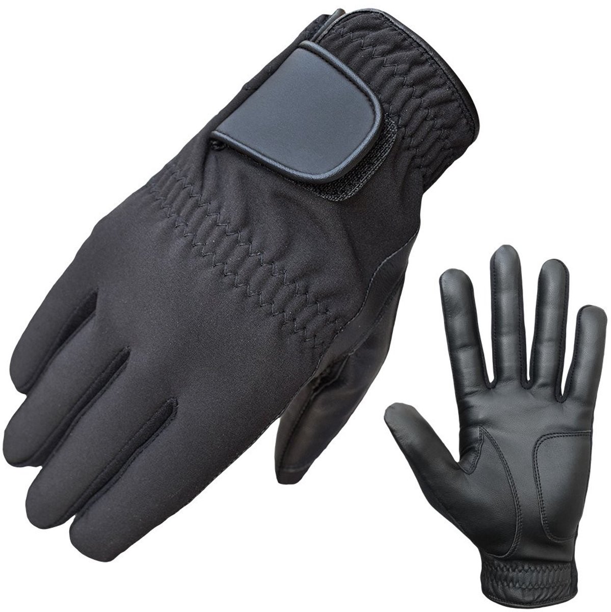 Omgoods - Winter Golfhandschoenen met Leren Palm voor Optimaal Grip