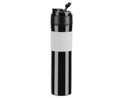 Omgoods - Mini Espresso Machine - Handmatige Koffiemaker - Compact en Lichtgewicht - Zwart - Perfect voor Thuis en Reizen - Espresso Maker