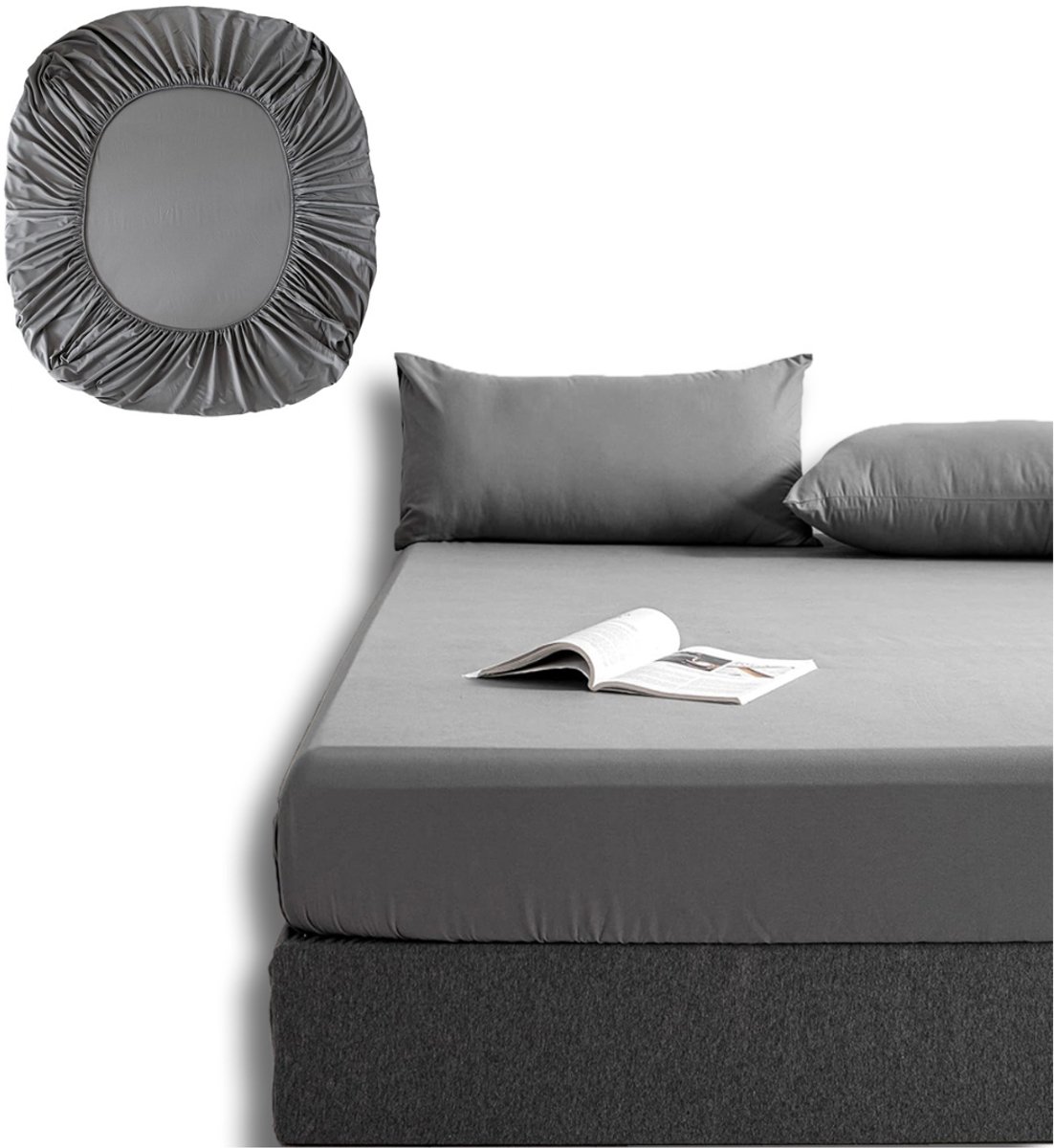 CLVP® Matrasovertrek 180x200 - Hoeslaken - Matrashoes - Super Zacht