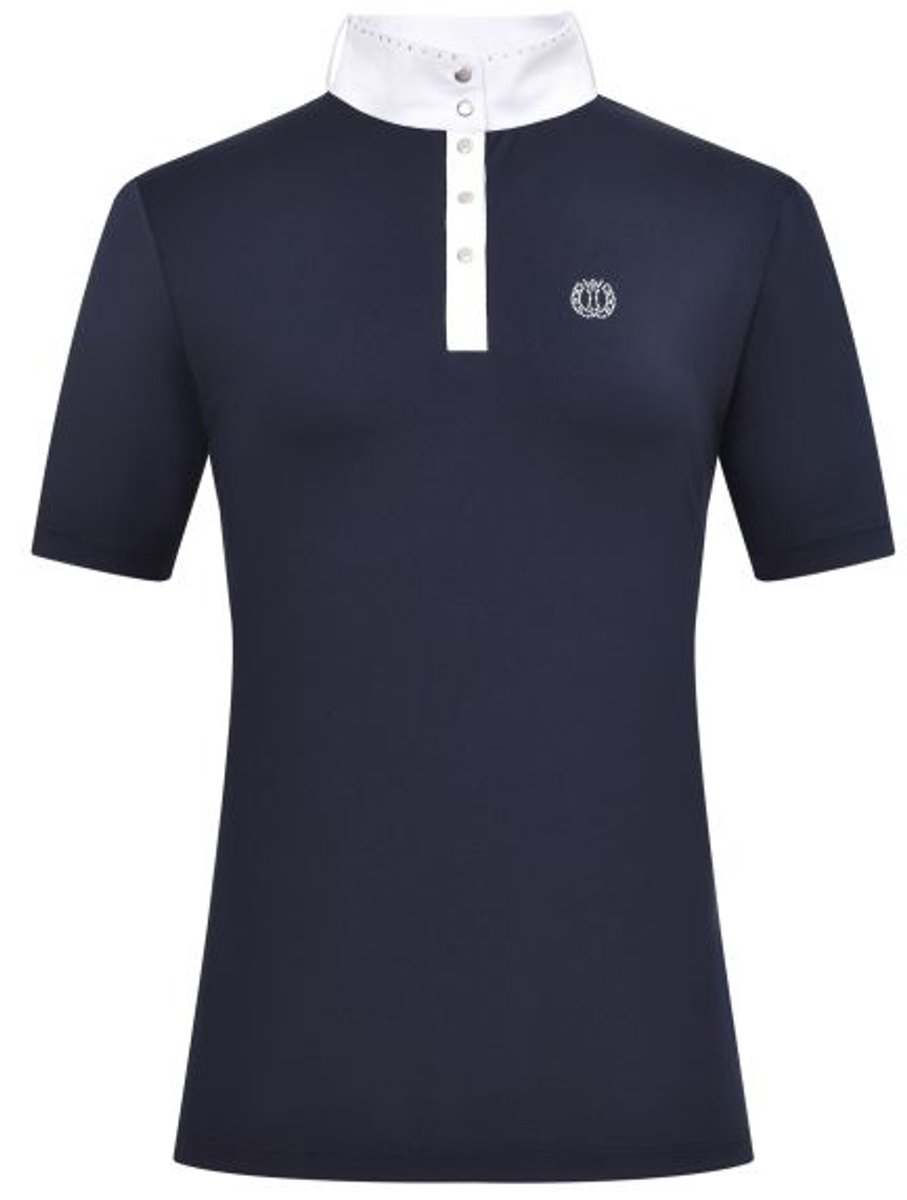 Imperial Riding - Competition Shirt IRHBasic Glam - Navy - Maat XL