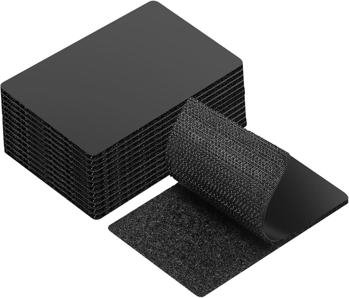 Self Adhesive Double Sided 10Pcs Extra Strong, Self Adhesive Fastener 100mm x150mm Wide, Self Adhesive Plush Band and - ShopVlot