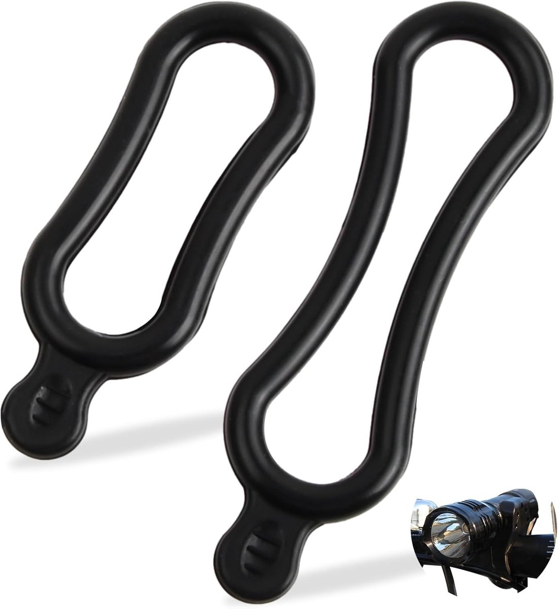 20 Stuks Rubber Ringen voor Fietsen, Silicone Bands voor Fietsverlichting, Ideaal voor Diverse Toepassingen