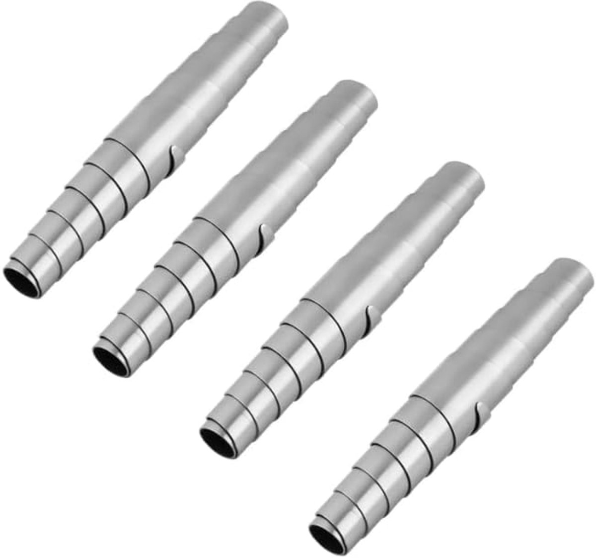 SnelShoppen - Set van 4 Vervangingsveren voor Snoeischaren - Rvs Volute Veer 6 cm Geschikt voor Tuin Gereedschap