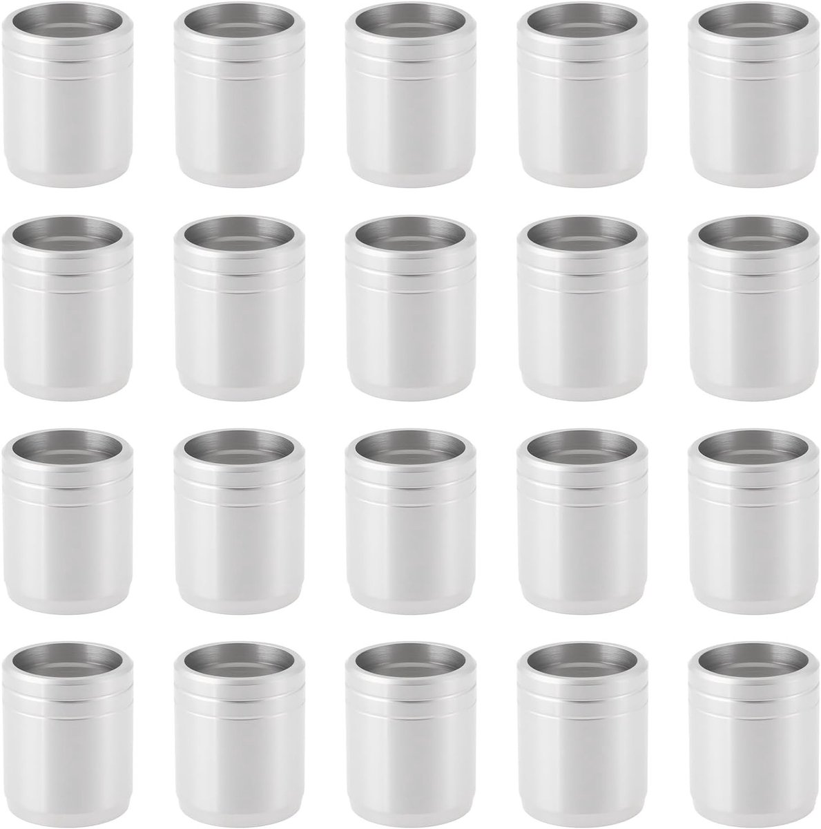 20x Beschermringen voor Carbon Pijlen - Nock Kraagjes voor 7mm Pijlschachten en Pijlenbescherming