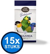 15x Deli Nature - Birdelicious papegaaien amazonia 750gr - Vogelvoer - 750 g