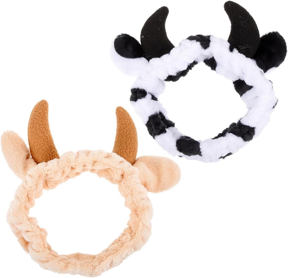 Schattige Dieren Oren Haarband voor Spa en Makeup, Hoorn Haarband voor Vrouwen en Meisjes, Ideaal voor Gezichtsreiniging en Verzorging