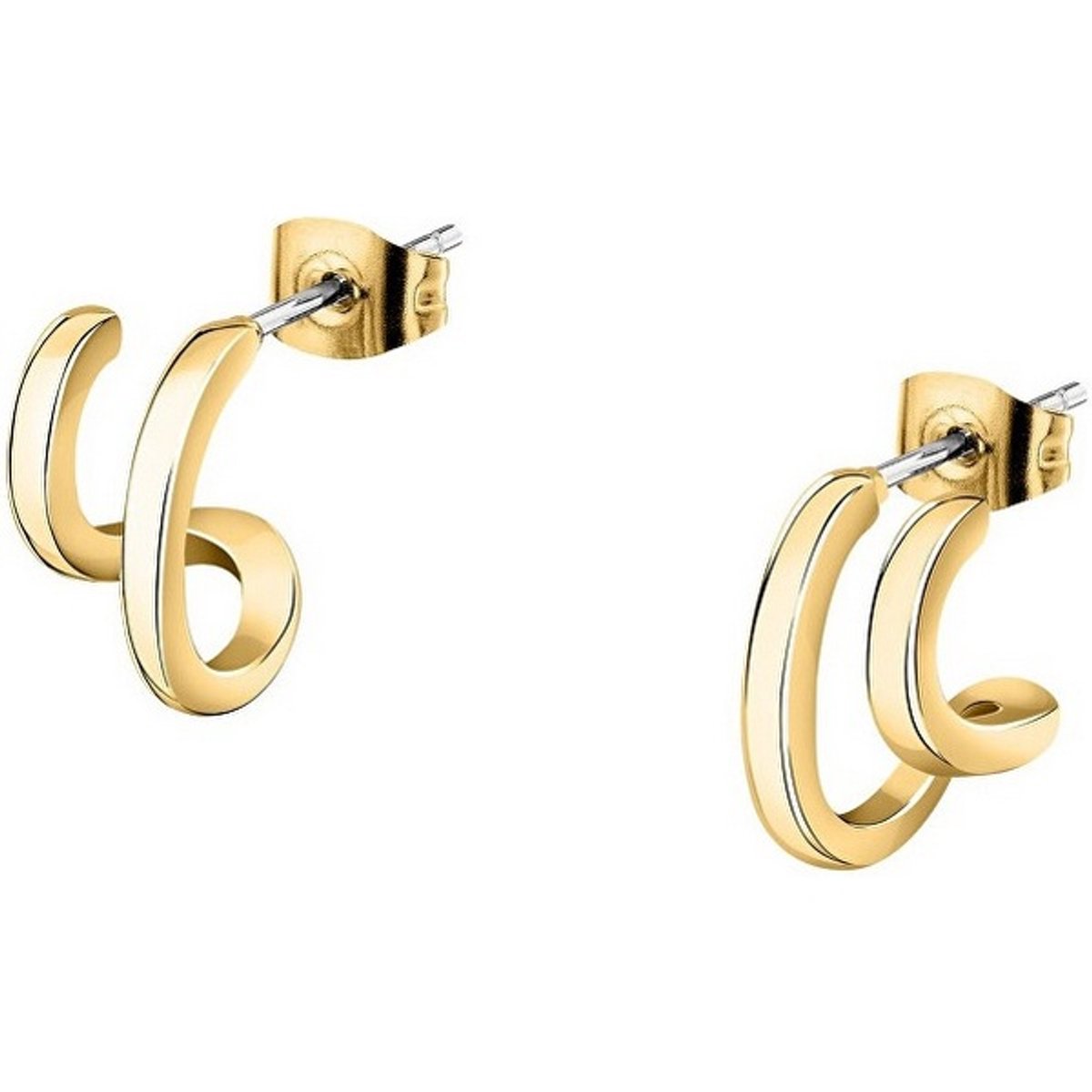 MORELLATO CREOLE SAUP17 GOLD-PLATED OORHANGERS 1 PAAR