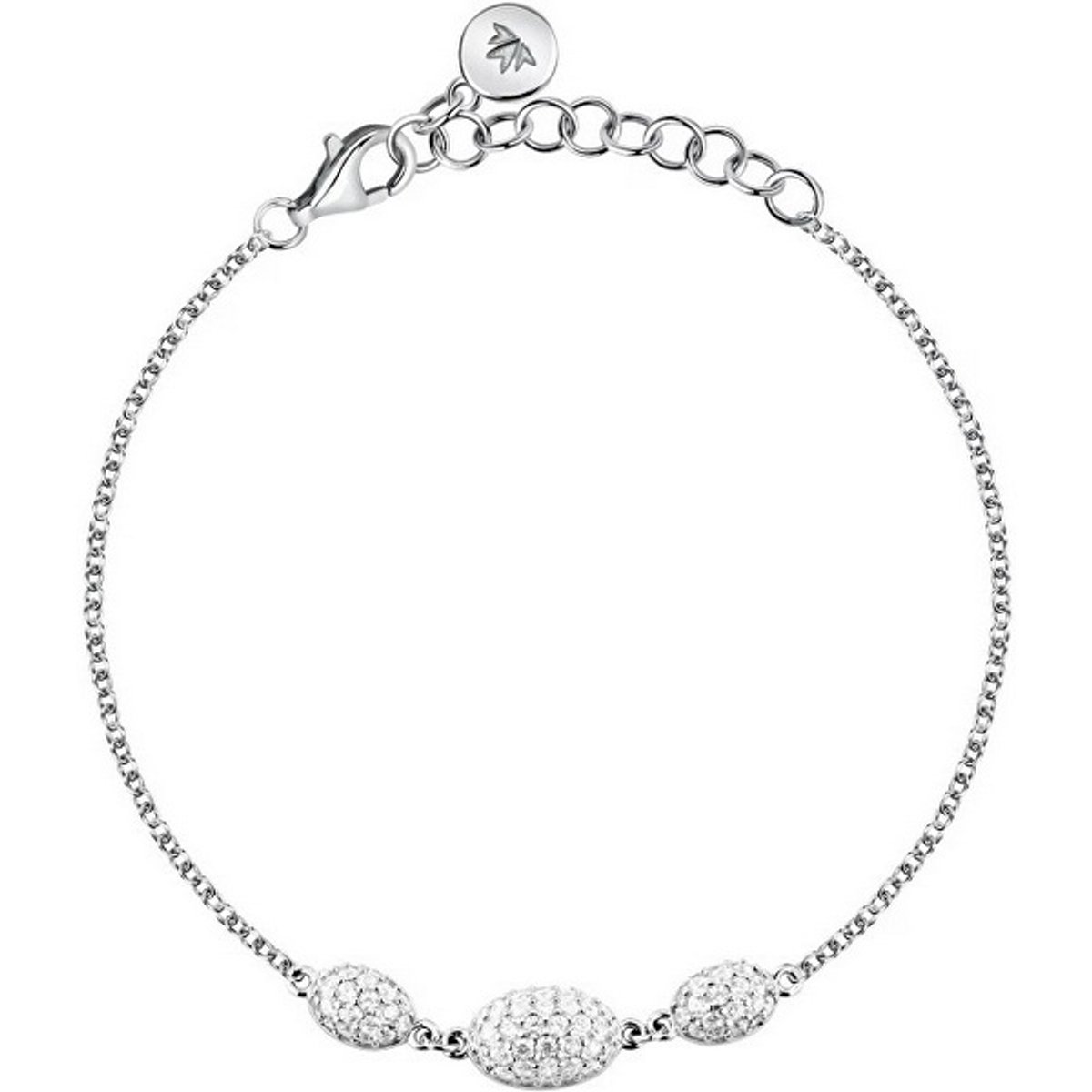MORELLATO PAVE SAZB11 ZILVEREN ARMBAND MET ZIRKONIA'S 1 STUK