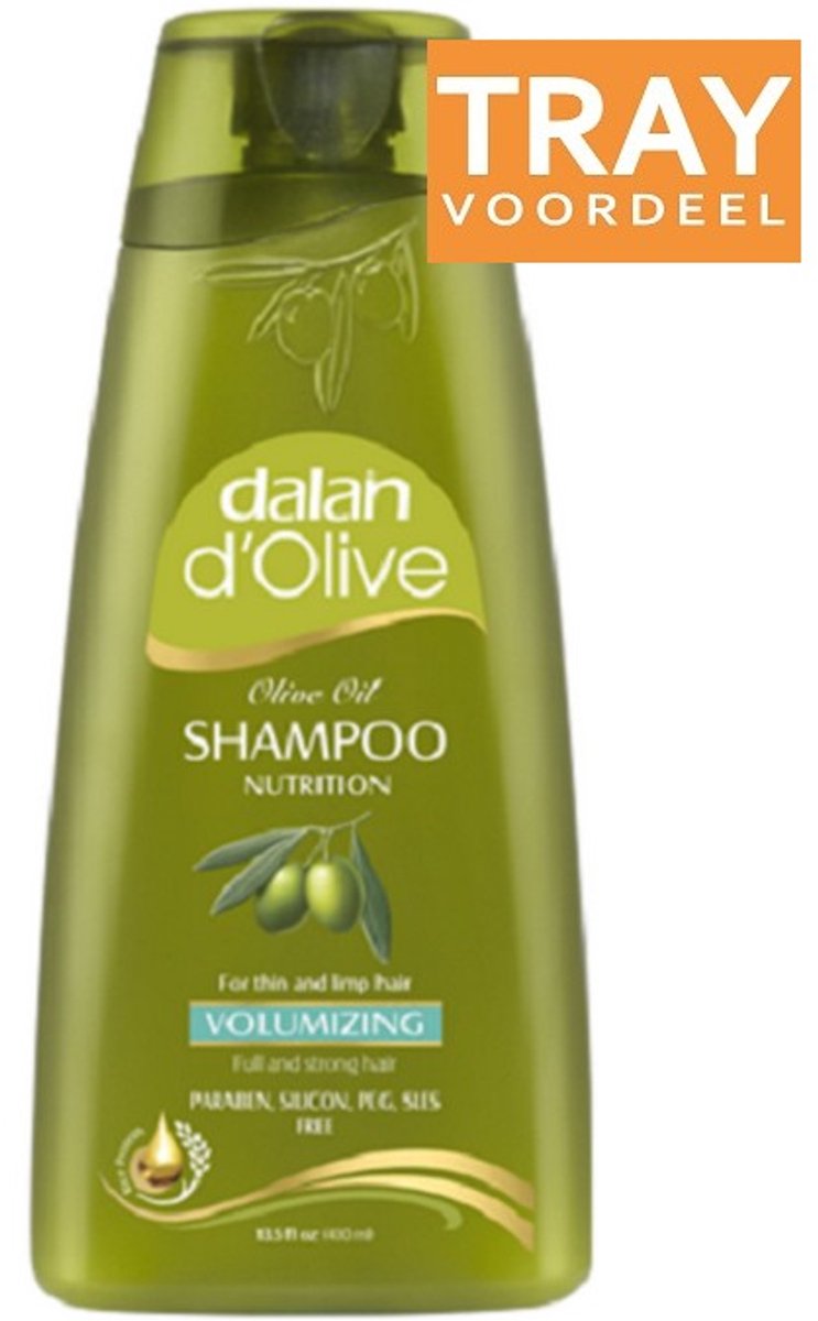 DALAN D'OLIVE OLIVE OIL SHAMPOO VOLUMIZING 12 X 400 ML
