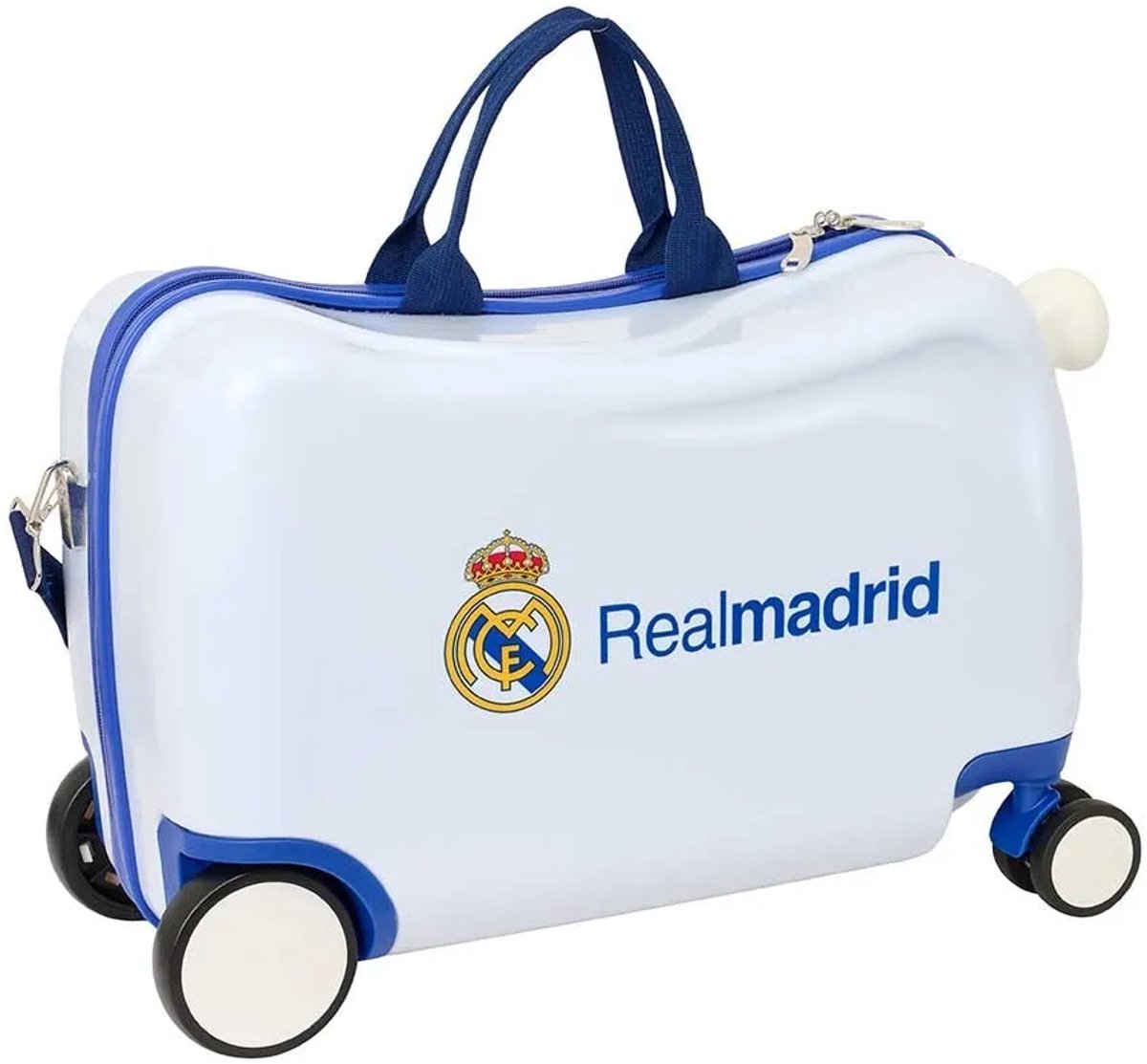 Safta Real Madrid 26/27 25l 44x21x27 Cm Reistas Met Wielen Wit Kinderen