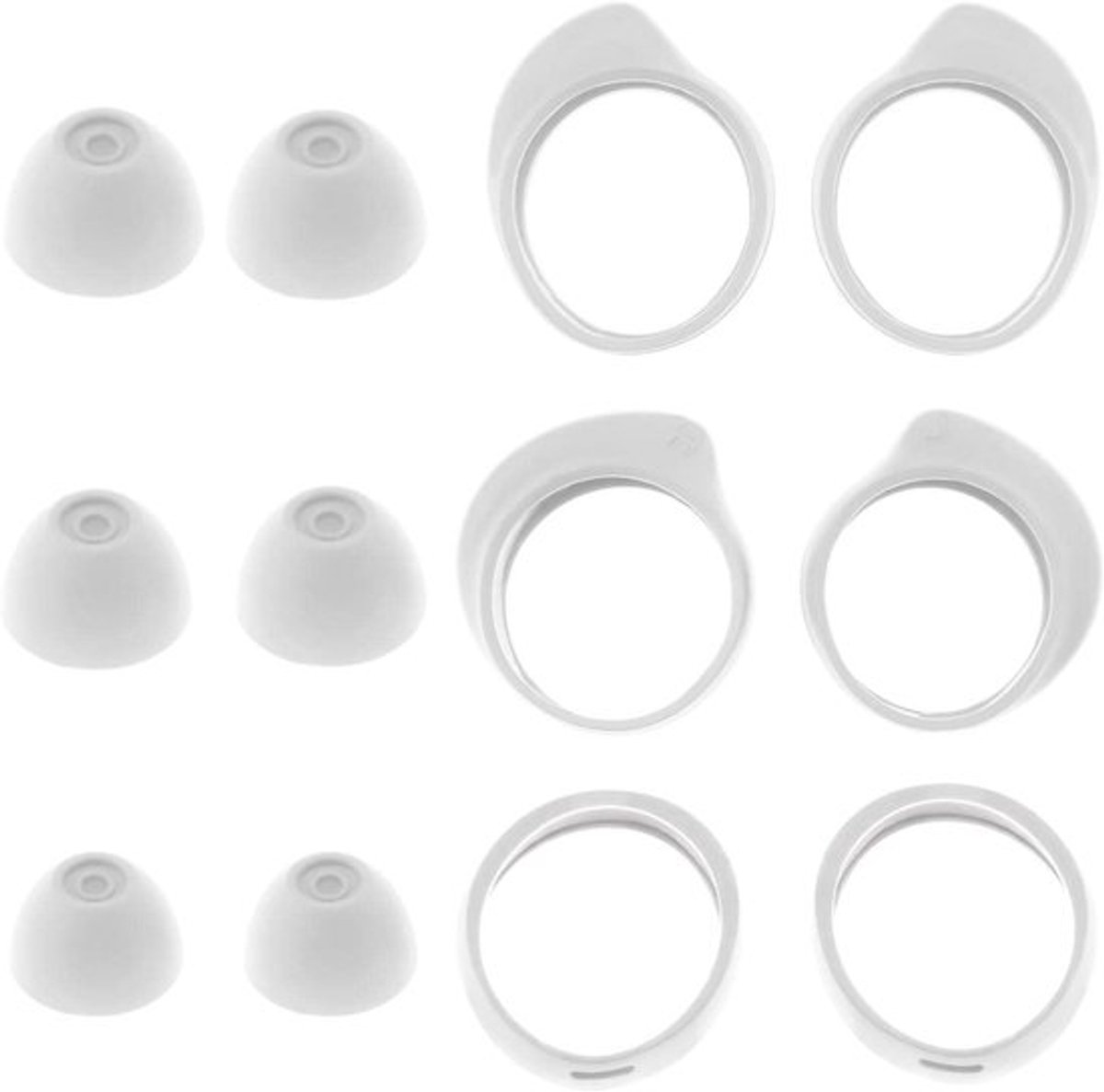 Oordopjes - Siliconen - Antislip - Wit - 3 paar oordopjes - Geschikt voor - Wit model - Minimaal 120 tekens.