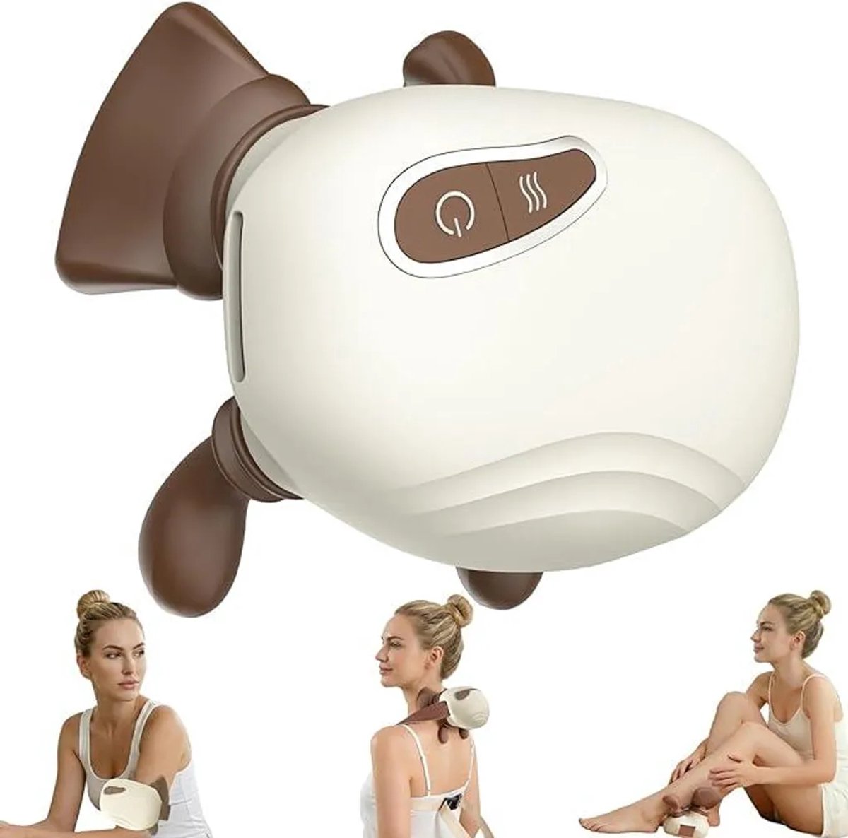 Deze nekmassage-unit heeft een verwarmingsfunctie en een kneedmassage in twee richtingen, Geschikt voor nek, rug en schouders. Daardoor is het een ideaal cadeau Geschikt voor ouders, familieleden en vrienden.