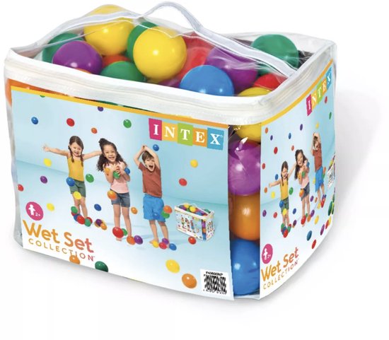 Grote ballenbak ballen - 8cm - set van 100 — afbeelding 2