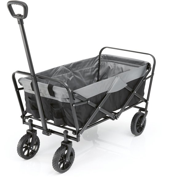 Easymaxx Bollerwagen opvouwbaar voor boodschappen, strand en uitstapjes van Merkloos — afbeelding 2