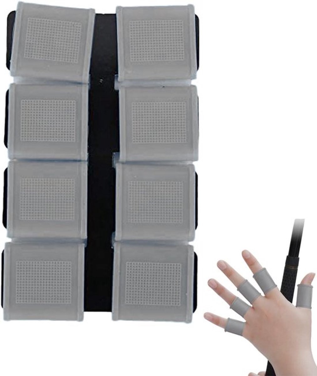 Vinger Protector - Anti-Slip - Golf Player Care - Elastisch - Band Cover - Set van 8 - Geschikt voor - Verschillende maten en kleuren - Mouw 8 Stuks