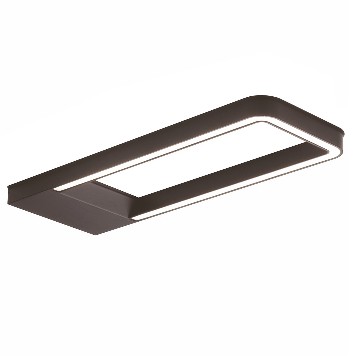 Domus Line LED In-/opbouwverlichting SOTTI (186 x 67 mm, 12V, 5W, warmwit 3000 K, Micro12, zwart) van SOTECH