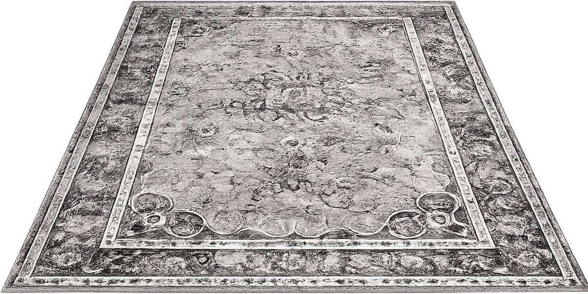 CORE Vintage Vloerkleed - Wasbaar Retro Tapijt - Zacht Laagpolig Antislip Vloerkleed - Decoratief Woonkamertapijt voor Slaapkamer, Eetkamer, Hal en Kantoor - Slijtvast en Onderhoudsvriendelijk - Vintage Design - 120x170cm