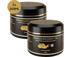 QSL Miracle Escargot Gel - Nr 1. Slakkengel - Slakken Gel - Slakkenslijmgel - 2 x 250ml