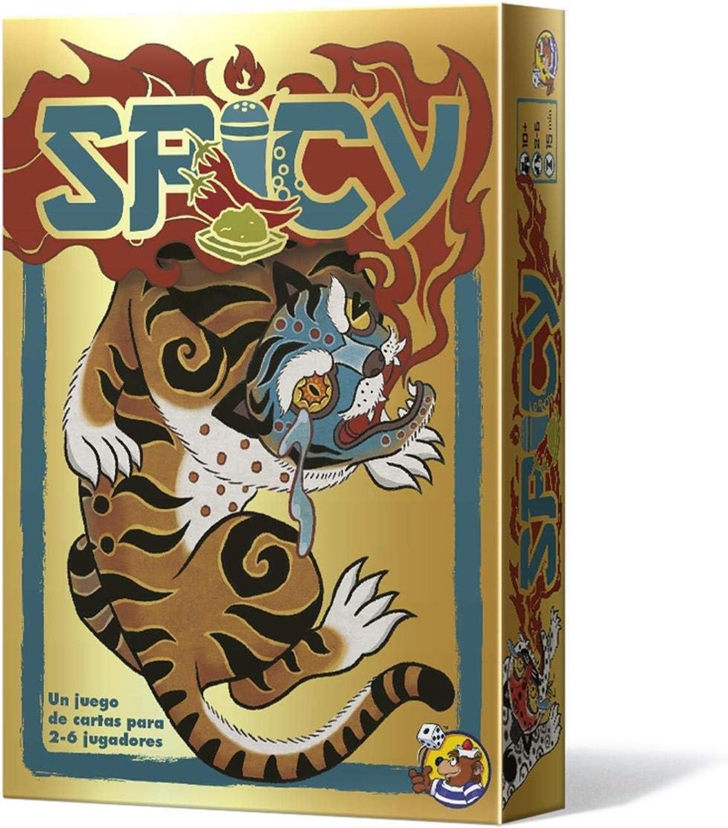 SnelShoppen - Spicy Card Game - Spicy Lantern Set, Castiliaans - Strategisch kaartspel voor feest, vrienden, kinderen - 2-6 spelers - Gezellige avonde