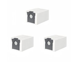 3 stuks stofzakken voor Dreame L10/L10s Pro/L40/L40s/L50/Aqua10 Ultra- L20/X40/X50 Ultra Complete- voor Mova E30/E40/V50/P50/P50s/Z60 Ultra stofzuiger- 3,2 l capaciteit stofzuigerzakken
