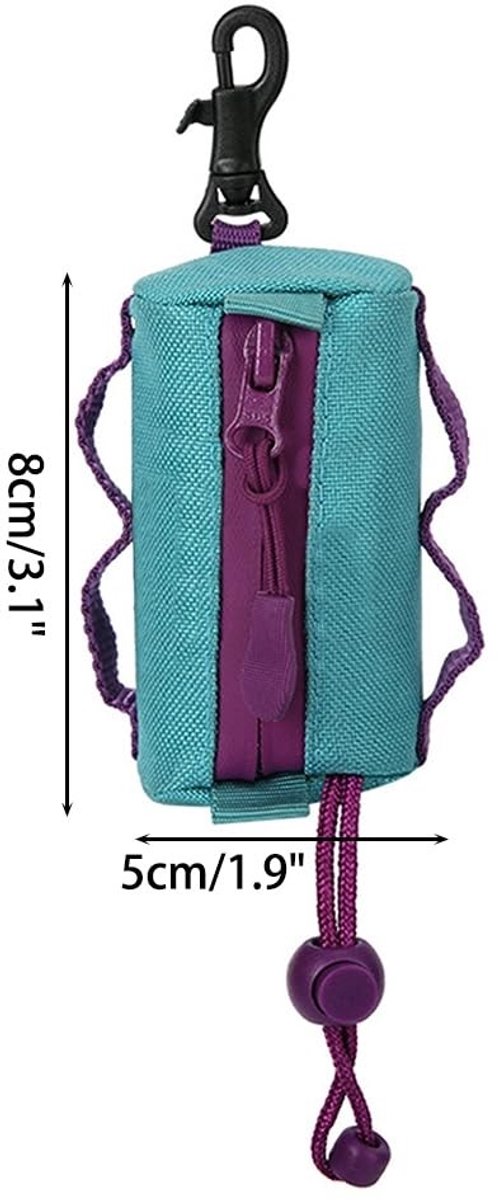 Dailygoods- Afvalzak Dispenser - Poepzakjeshouder Hond - Huisdier Houder - Outdoor Gebruik - Wandelen/Camping - Handig en Praktisch - Poepzakhouder