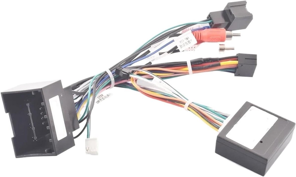 Radio Kabel Adapter - Verbindingskabel Audio - Auto Audio Installatie - Plug en Play - 18.5 cm Lengte - Zwart