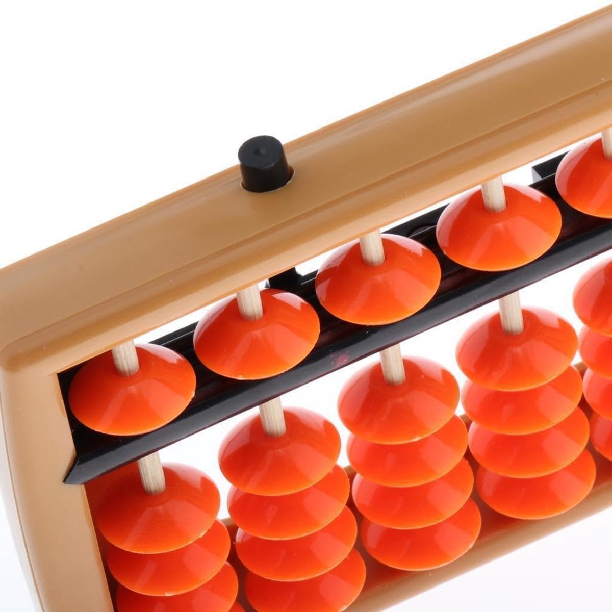 Telraam Plastic Kralen - Rekenmachine Kinderen - Rekenen Leren - 13 Stevige Kolommen - 26 x 8 x 2 cm