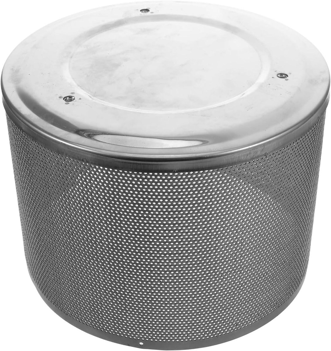 Terrasverwarmer Brandernet - Vervangingsonderdeel Kachel - Buitenruimte Verwarmen - Verhoogde Warmte-efficiëntie - 275 x 275 x 20 cm - Zilver