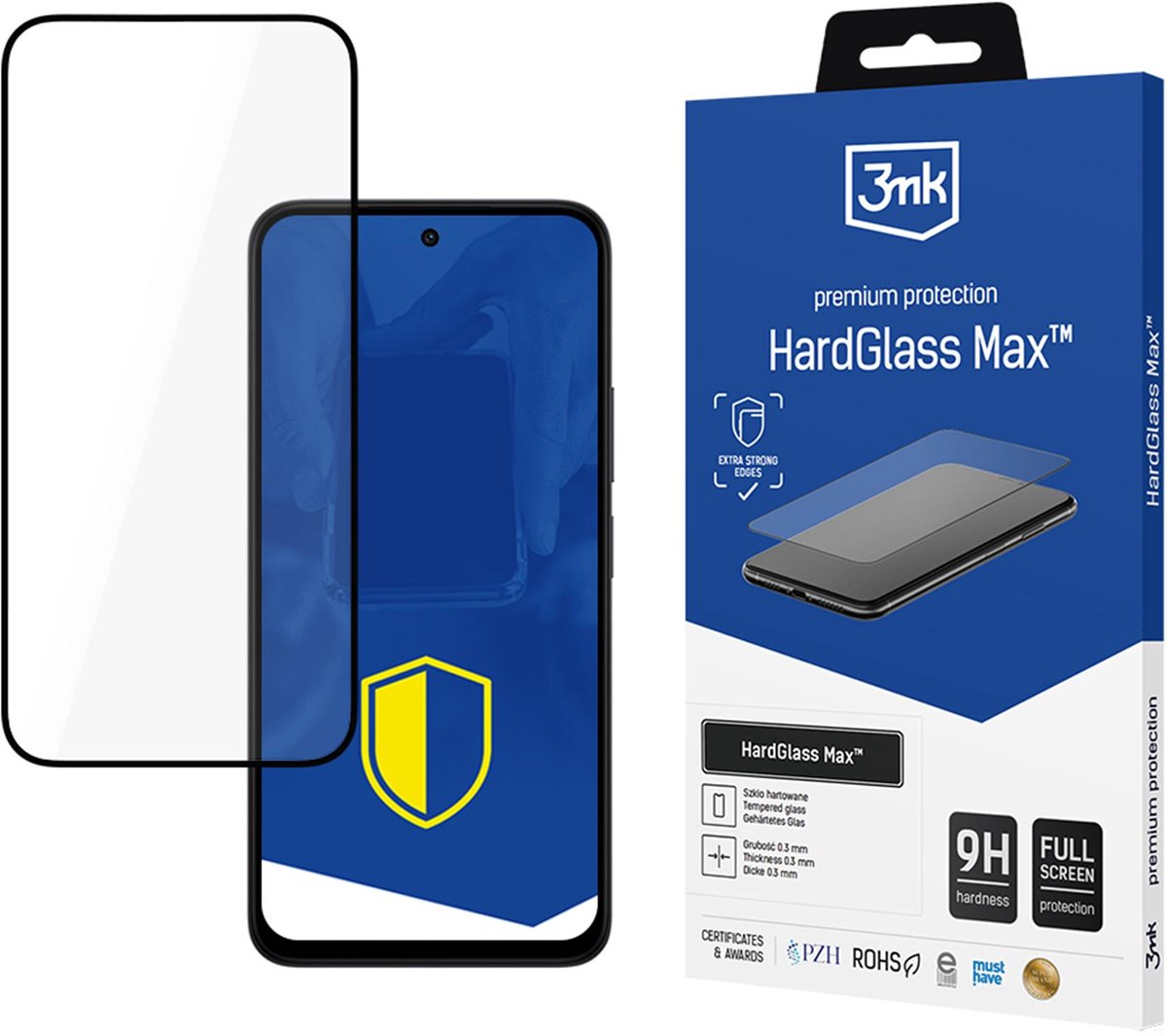 3Mk Hardglass Max Beschermglas Met Folie Voor Xiaomi Redmi 15 5G
