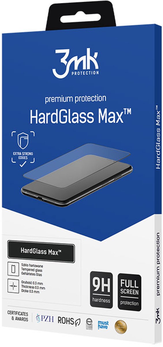 3Mk Hardglass Max Gehard Glas Voor Samsung Galaxy S24+ Beschermende Snelheid