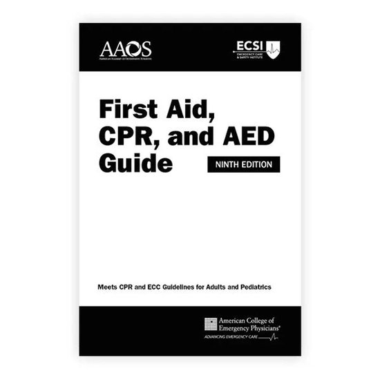 First Aid, CPR and AED Field Guide - cover