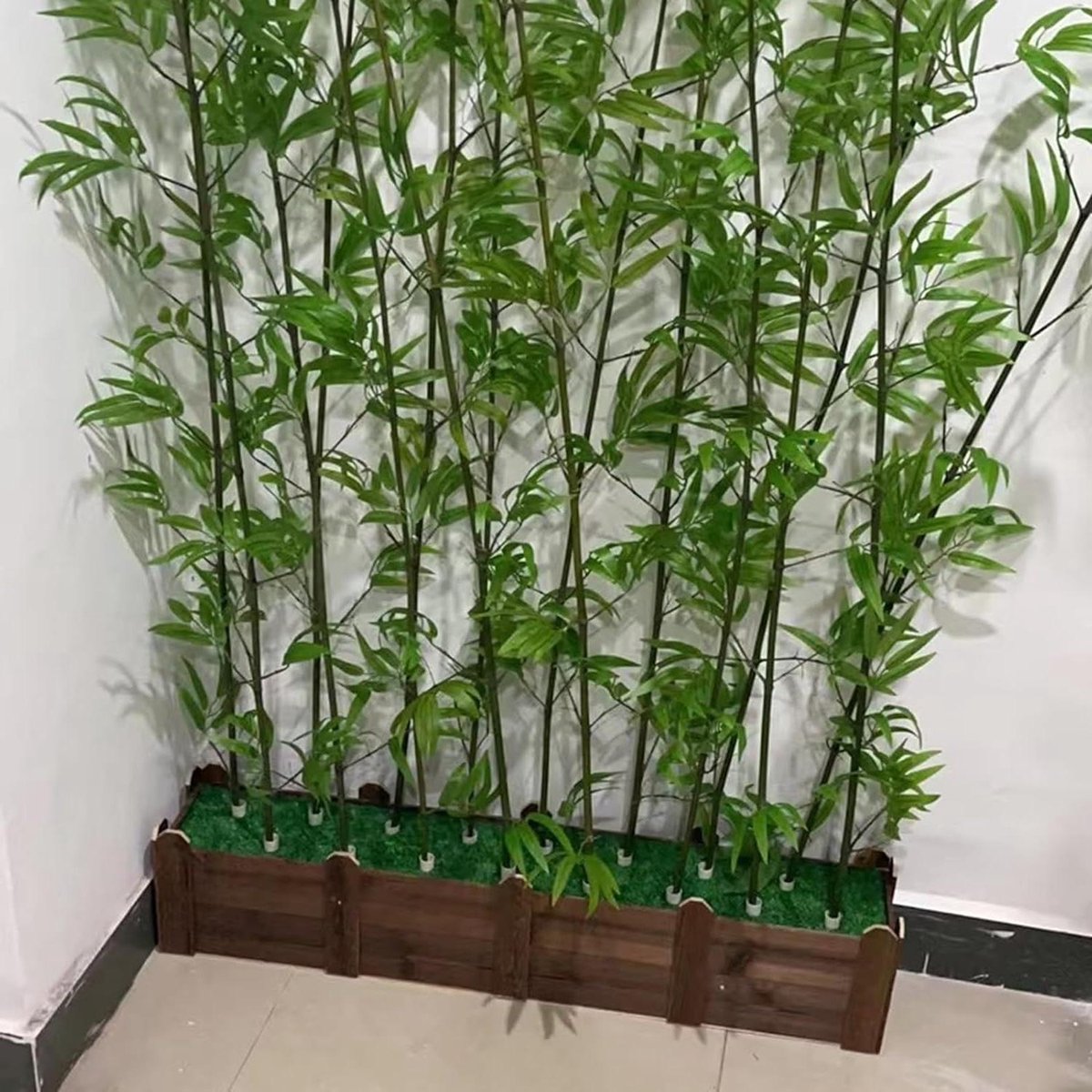 Kunstmatige Bamboe - Nep Plant - Ruimte Decoratie - Onderhoudsvrij Design - 1.8 Meter - Gr