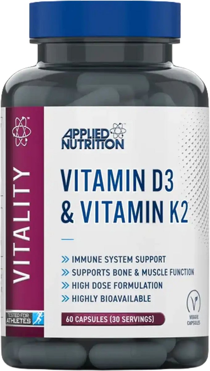 Vitamin D3 & K2 - 60 caps